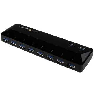 רכזת USB 10 יציאות 5Gbps