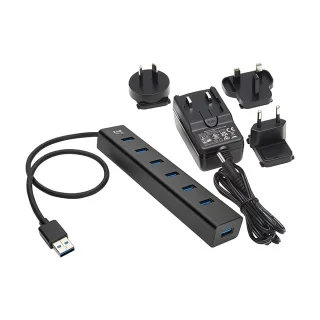 רכזת USB - 7 פורטים, 5Gbps