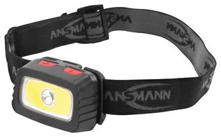 פנס ראש מקצועי - ANSMANN HD200B - 200 LUMENS