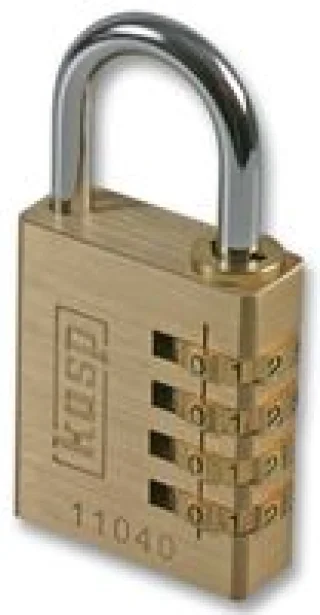 מנעול 4 ספרות (קומבינציה) מקצועי - KASP SECURITY - 40MM