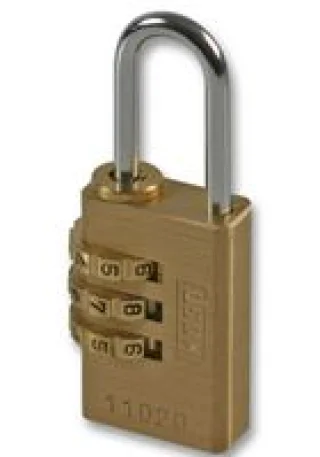 מנעול 3 ספרות (קומבינציה) מקצועי - KASP SECURITY - 20MM