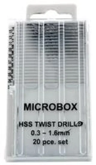 סט מיקרו מקדחים MULTICOMP PRO - 0.3MM ~ 1.6MM - HSS