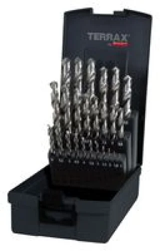 סט מקדחים מקצועי למתכת - 25 יחידות - RUKO 214215RO - HSS-G