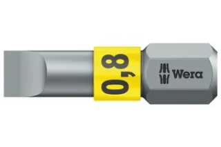 ביט למברגה - ראש שטוח - WERA 800/1 BTZ - 0.8MM X 5.5MM X 25MM