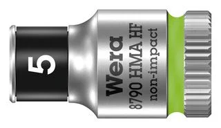 ביט בוקסה 5MM למפתח ''1/4 - WERA ZYKLOP 8790