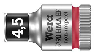 ביט בוקסה 4.5MM למפתח ''1/4 - WERA ZYKLOP 8790