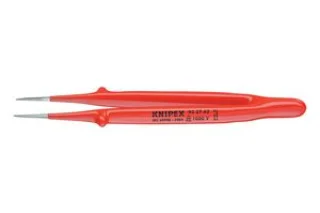 פינצטה מקצועית מבודדת - KNIPEX 92 27 62 - STRAIGHT