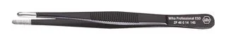 פינצטה מקצועית אנטי סטטית - WIHA 40 SA - STRAIGHT & ROUND