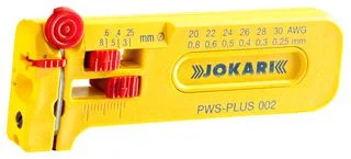 מסיר בידוד לכבלים - JOKARI 40025 - 0.25MM ~ 0.80MM