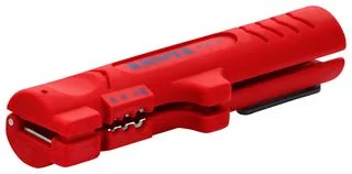 מסיר בידוד מקצועי לכבלים שטוחים ועגולים - KNIPEX 16 64 125 SB