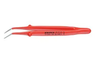 פינצטה מקצועית מבודדת - KNIPEX 92 37 64 - BENT