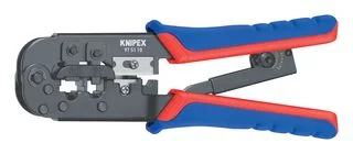 לוחץ רצ'ט אוניברסלי למחברי תקשורת - KNIPEX 97 51 10