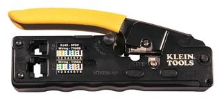 לוחץ רצ'ט מקצועי למחברי תקשורת - KLEIN TOOLS VDV226-107