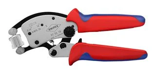 לוחץ ראצ'ט לסופיות עגולות - KNIPEX 97 53 18 - 0.14MM² - 16MM²