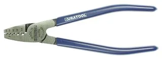 לוחץ לסופיות עגולות - DURATOOL - 0.25MM² - 2.5MM²