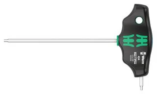 מברג אלן ידית WERA 454 HEX PLUS HF - 2.5MM X 100MM - T