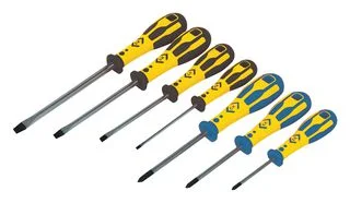 סט מברגים (פוזידרייב+שטוח) - 7 יחידות - CK TOOLS T49163D