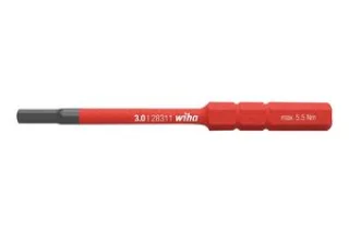 ביט לידית מברג WIHA 37225 - HEX 4MM X 75MM
