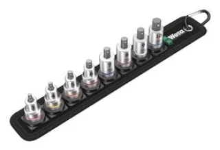 סט ביטים אלן למפתח ''3/8 - WERA ZYKLOP BELT B 2