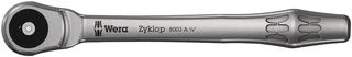 מפתח רצ'ט מקצועי ''1/4 - 76 שיניים - WERA ZYKLOP 8003 A