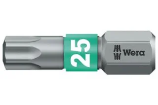 ביט למברגה - ראש כוכב - WERA 867/1 BTZ - TX25 X 25MM