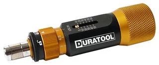מברג מומנט מתכוונן - DURATOOL - 0.05NM ~ 0.6NM