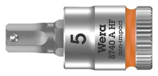 ביט אלן 5MM למפתח ''1/4 - WERA ZYKLOP 8740