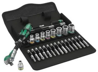 סט מפתח רצ'ט מקצועי ''1/4 - 28 יחידות - WERA 8100 SA 6