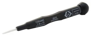 מברג קרמי לאלקטרוניקה - ראש שטוח CK TOOLS T4845 - 2.6MM