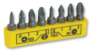 סט ביטים מקצועי למברגה - 8 יחידות - CK TOOLS T4522