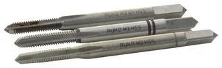 סט מברזי יד - RUKO 230030 - M3 X 0.50MM - HAND TAP