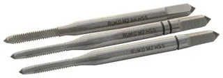 סט מברזי יד - RUKO 230020 - M2 X 0.40MM - HAND TAP