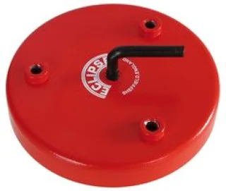 מגנט - FERRITE SHALLOW POT - HOOK - 12.5MM X 76MM