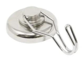 מגנט - NEODYMIUM POT WITH SW HOOK - PLAIN - 25MM X 15MM