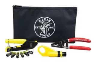 קיט כלי עבודה מקצועי לטכנאי KLEIN TOOLS VDV026-211 - CCTV