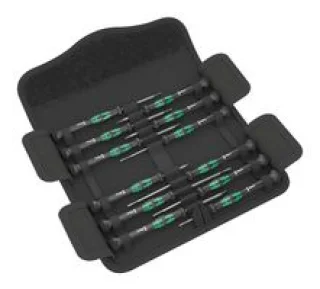 ידית מברג לאלקטרוניקה עם סט 11 ביטים - WERA KK MICRO/11 E1