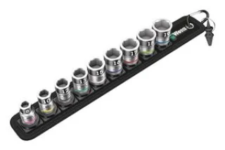 סט ביטים בוקסה למפתח ''3/8 - WERA ZYKLOP BELT B 1