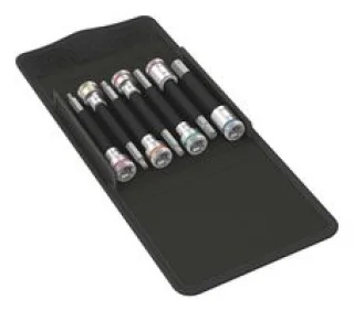 סט ביטים ארוכים אלן למפתח ''3/8 - WERA ZYKLOP 8740 B HF IMPERIAL 1