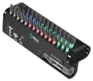 סט ביטים מקצועי - 30 יחידות - WERA BC IMPAKTOR 30 BIT