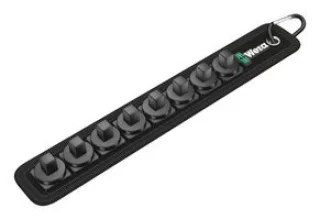 מתקן אחסון לשמונה ביטים למפתח ''3/8 - WERA BELT 8TLG