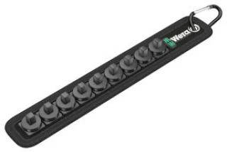 מתקן אחסון לתשעה ביטים למפתח ''1/4 - WERA BELT 9TLG
