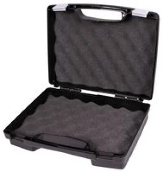 מזוודת אחסון 260X210X76MM - עם ריפוד פנימי - שחורה