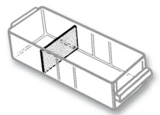 60 מחיצות למגירות אחסון - דגם 150-00 - (52X32MM)