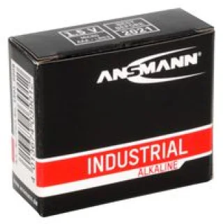 10 סוללות אלקליין תעשיות - ANSMANN - AAA 1.5V