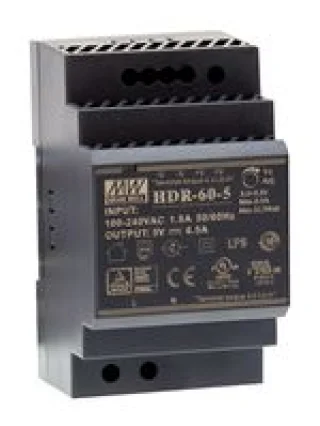 ספק כוח AC/DC לפס דין - 60W - 85V~264V ⇒ 48V / 1.25A