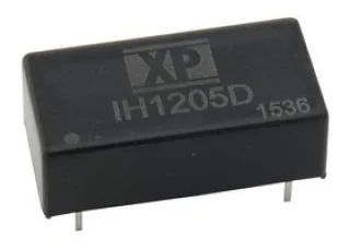 ממיר מתח - 2W , 4.5VDC ~ 5.5VDC ⇒ ±15VDC , 66MA
