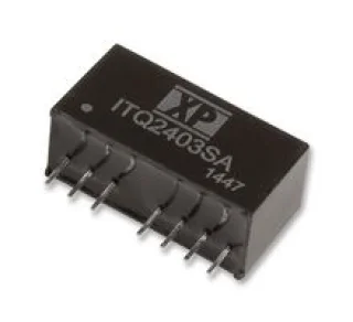 ממיר מתח - 6W , 18VDC ~ 75VDC ⇒ ±15VDC , 200MA