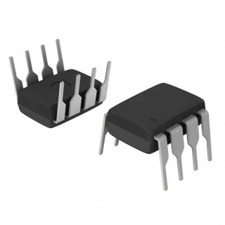 מגבר שרת 2 ערוצים 10MHz 35V/µs ±2.25V ~ ±19V DIP