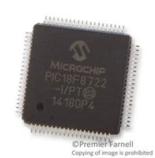 מיקרו בקר - SMD - 128KByte / 3.84KByte - 8BIT - 40MHZ - 70 I/O