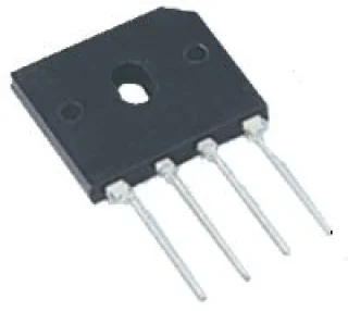 גשר דיודות חד פאזי 1000V 10A SIP
